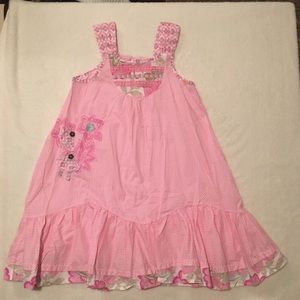 (SOLD)Beautiful pink Naartjìe Girls Dress